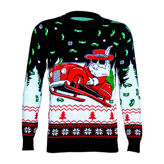 Pull de Noël Pimp Santa