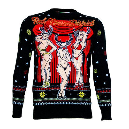 Pull de Noël moche du quartier de Red Nose